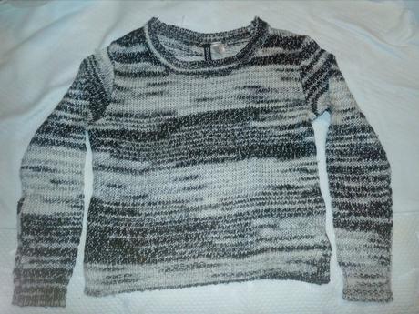 Pletený pulover, h&m,xs
