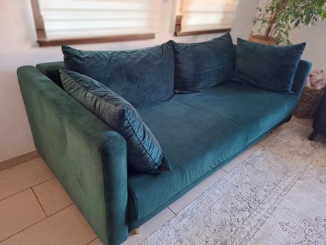 Tmavozeleny (smaragd) rozkladaci gauc, 