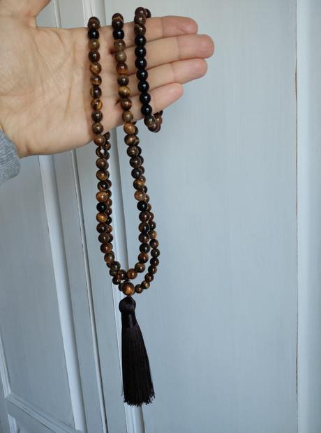 Náhrdelník s náramkom tigrie oko, 