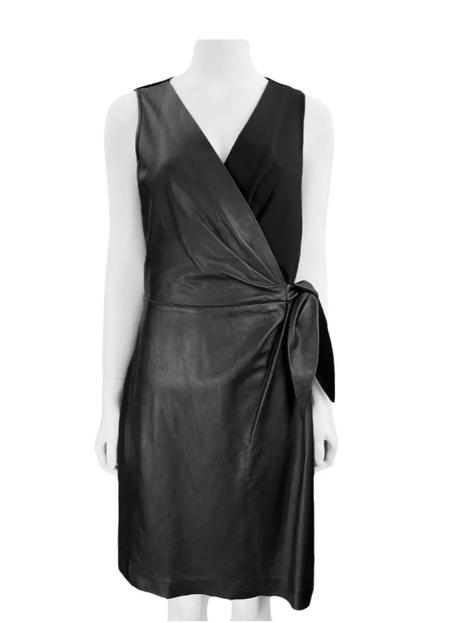 Koženkove šaty bodyflirt 40/42, bonprix,40