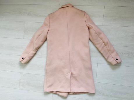 Zara ruzovy kabat, zara,s