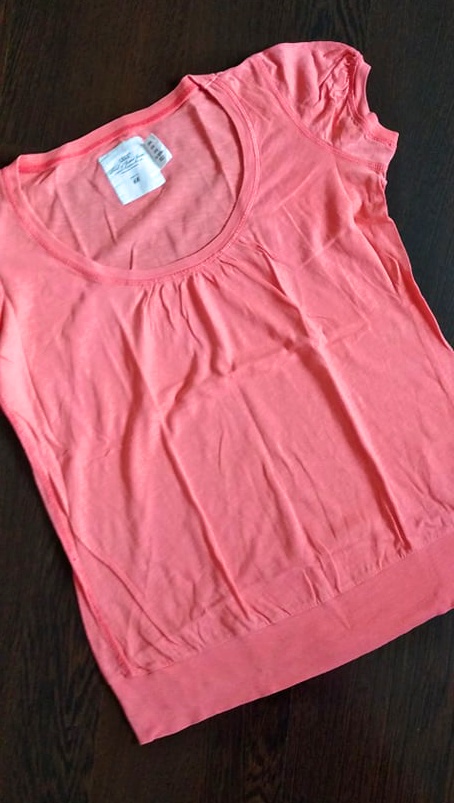 Jednoduché bavlnené tričko - veľ. m, h&m,m