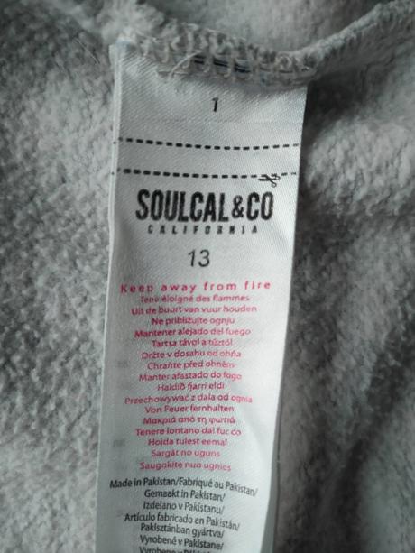 Detská mikina zn.soulcal&co, veľ.cca 122-128, 128