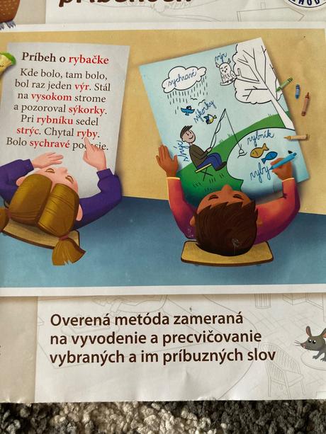 Vybrané slová v obrázkových príbehoch, 