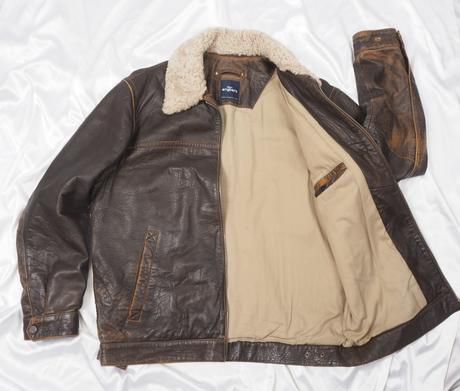 Luxusná kožená bunda engbers, xxl