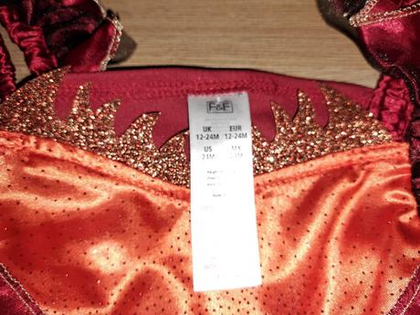 Karnevalový kostým malá čertica, 