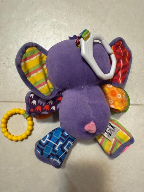 Fialový sloník mates lamaze, 