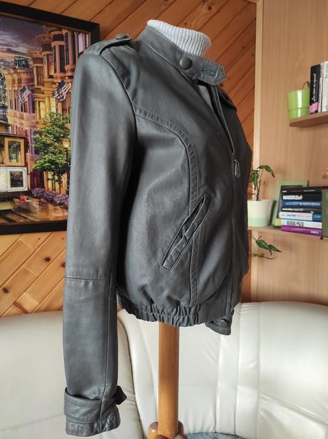 Kožená bunda roxy, veľ. s-m, roxy,m