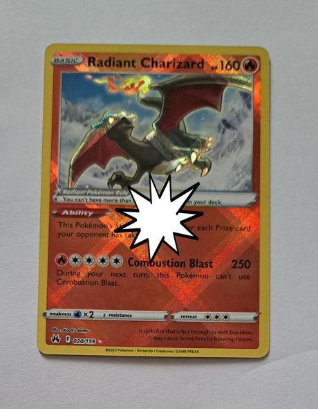 Pokémon karty - radiant, 