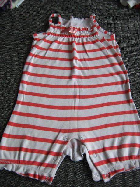 Pásikavý letný overal, f&f,80