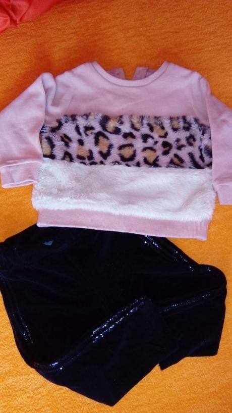 Komplet mikinka +teplaciky, f&f,80