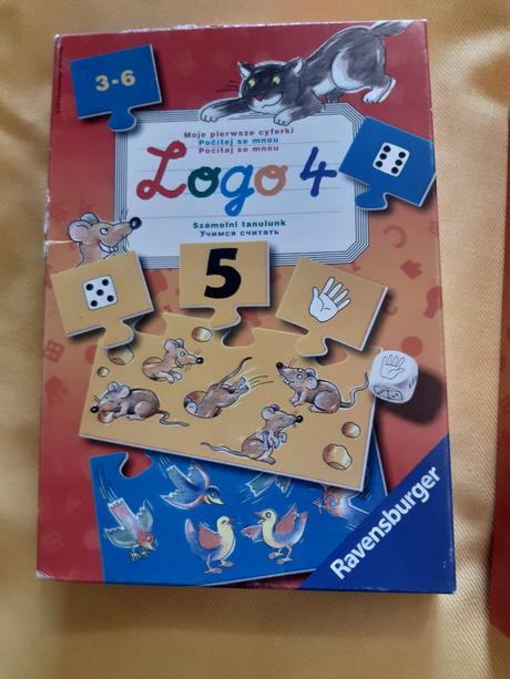 Hra na pocitanie ravensburger s prvkami puzzle, 