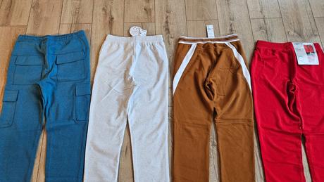 Tepláky s vysačkami 158/164, 158–170