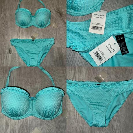 George nove tyrkysove stylove bikiny-plavky, george,40