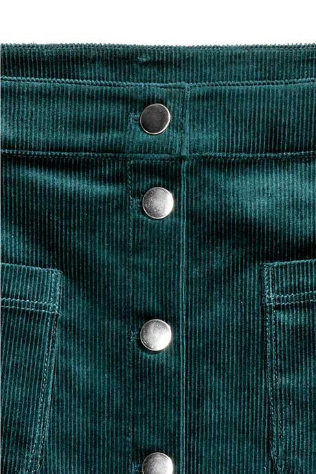 Semišová sukňa, h&m,36