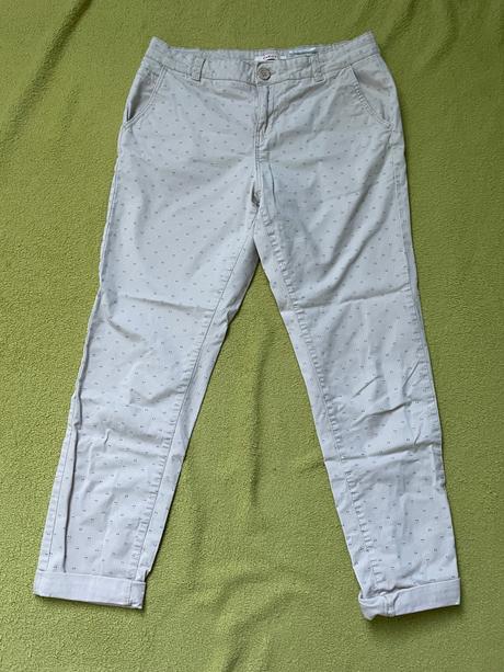 Chino nohavice, camaieu,38