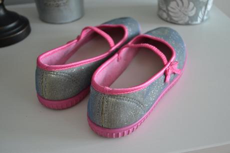 Dievčenské papučkové balerínky, veľkosť 36, cupcake,36