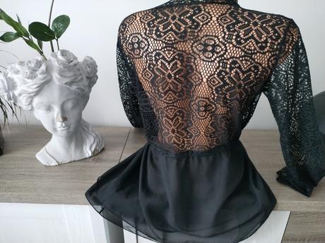 Čipkované mikina, kardigan s kapucou,