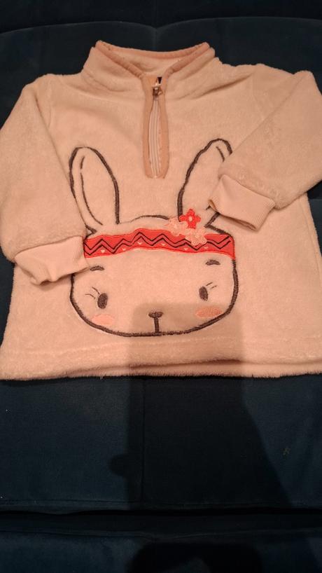 Flísová bunda, lupilu,74