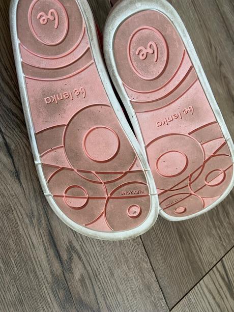 Detské barefoot tenisky glade kids - dark pink, be lenka,34