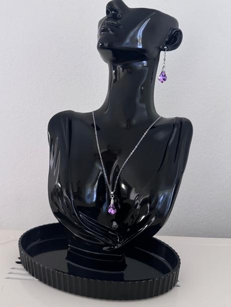 Set náušnice + retiazka s príveskom,