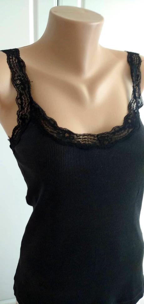 Tielko s čipkovanými ramienkami - veľ. s-m, cherokee,s