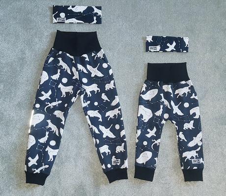 Softshellové nohavice letné zimné reflexné, 80 - 140