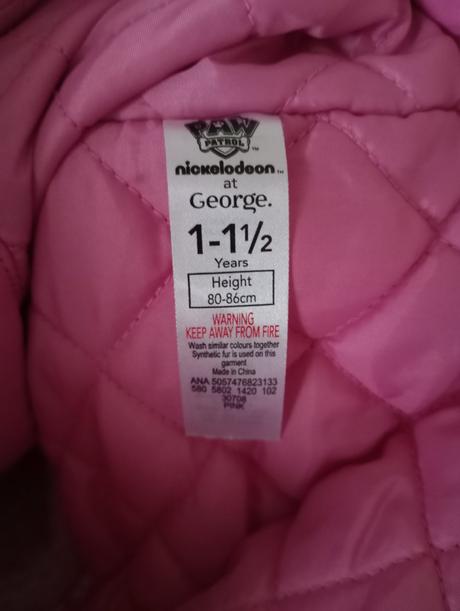 Dievčenská bunda, nickelodeon,80
