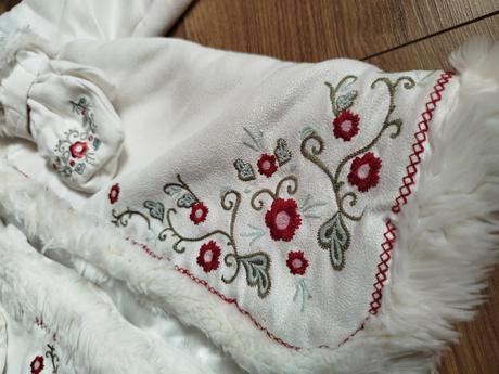 Kabátik s rukavicami, h&m,80