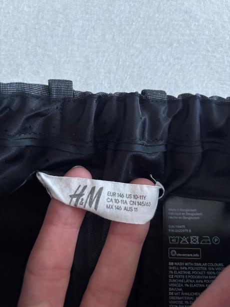 Nohavice elegantné, h&m,146