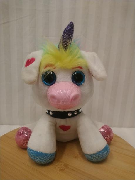 Interaktívne plyšové zvieratko punkymals, 26 cm, 