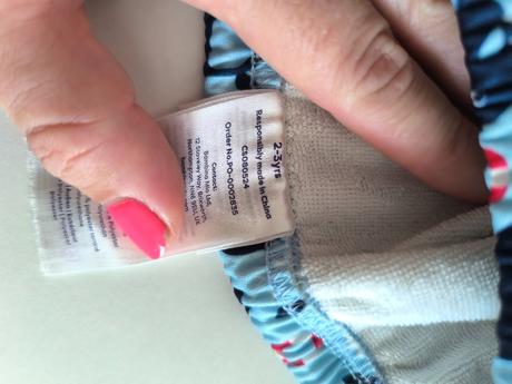 Plienkove plavky 2-3 r, 98