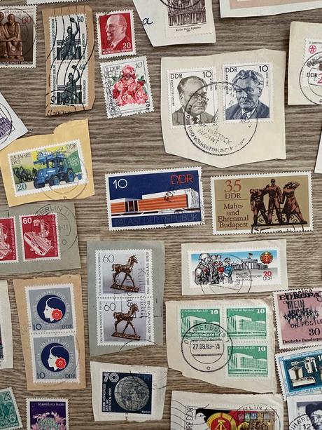 Predám mix starších poštových známok ddr c.11, 