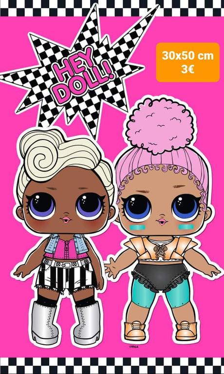 Uterák lol 30x50 cm,