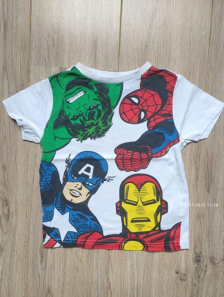 Tričká 2 ks, marvel,98