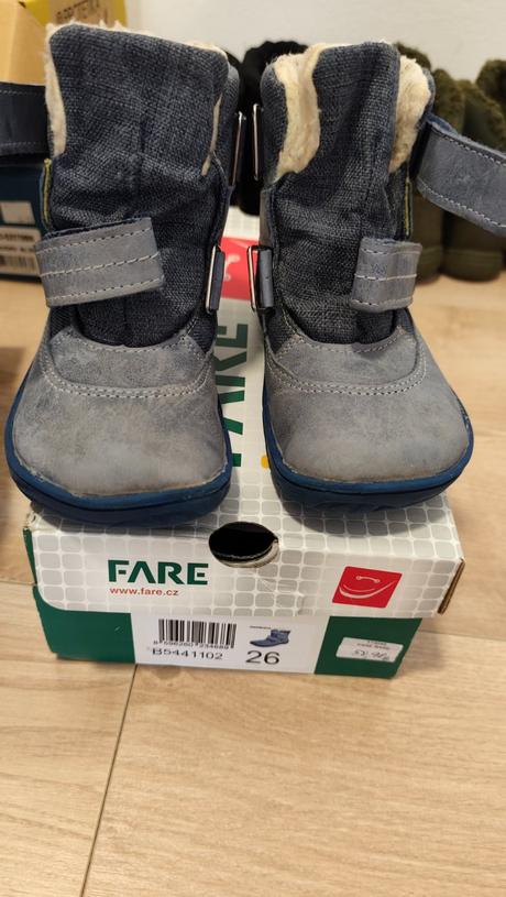 Zimné fare topánky, fare,26