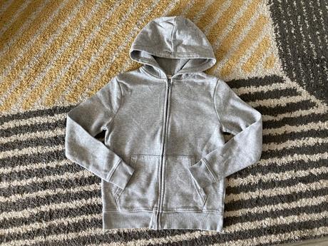 Zateplená mikina 134/140, h&m,134