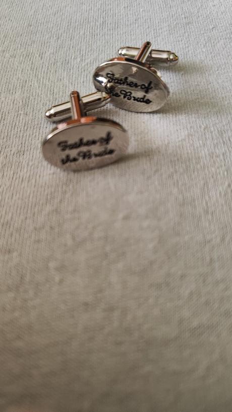 Manžetové gombíky otec nevesty,