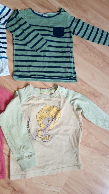 2x tričko dlhý rukáv - 92, h&m,92