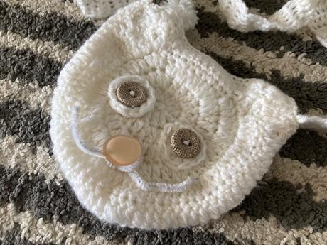 Mačičková pletená kabelka, 