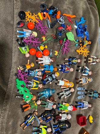 Playmobil mix + auta, 