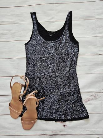 Krásne trblietavé tričko, amisu,s