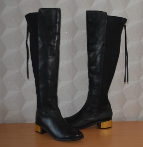 Kg kurt geiger - vysoké čižmy veľ.41, 41