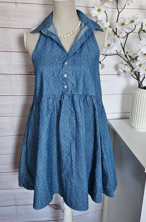 Krásne riflové šaty /tunika, s