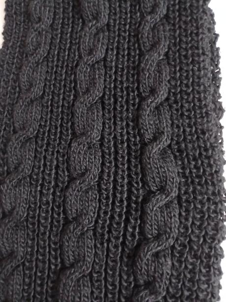 Pletený tunel - nákrčník, 