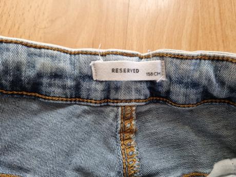Chlapčenské riflové kraťasy, veľkosť 158, reserved,158