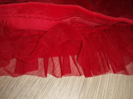 Sametové šatky s tylom, fagottino,92