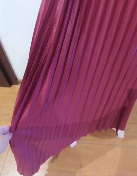 Plisovana sukňa, s