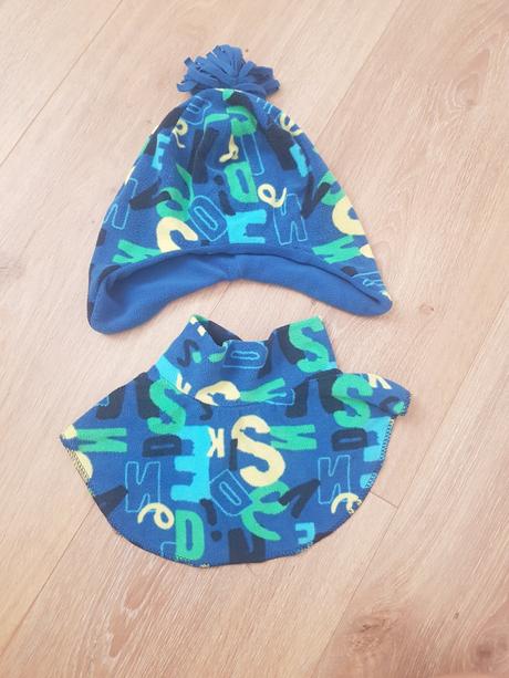 Flisový set čiapka a nákrčník, 104