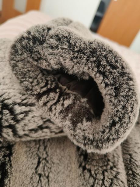 Umelý kožuch, bunda z kožušiny, next,xs